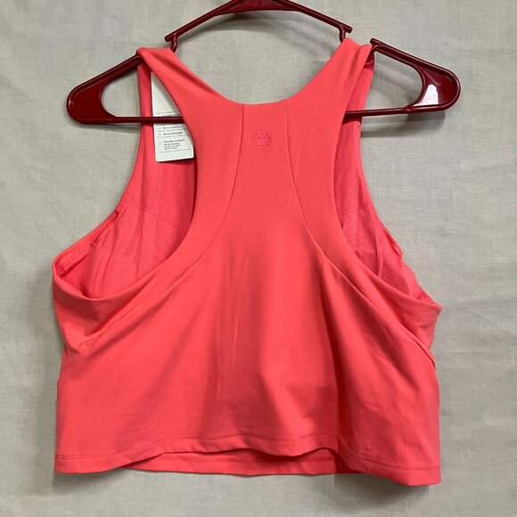 All In Motion Women's Everyday Soft High Neck Cropped Tank Top Built Shelf Bra - Picture 11 of 15